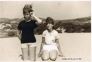DANIELLE ET JEANNINE ORAN MAI 1964